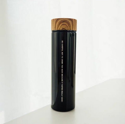 Wood Grain Insulated Bottle