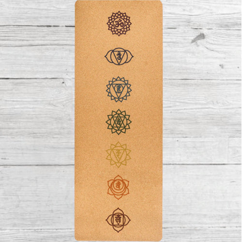 Chakra Cork Yoga Mat