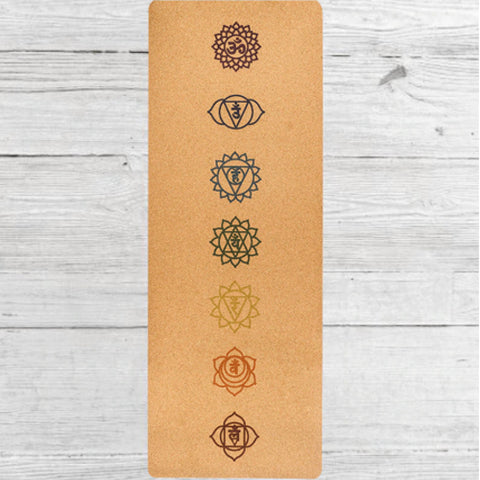 Chakra Cork Yoga Mat