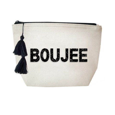 Boujee Canvas Catch All Bag