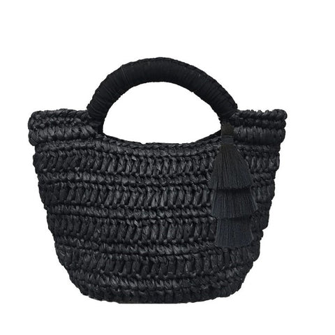 Maya Mini Woven Straw Bag