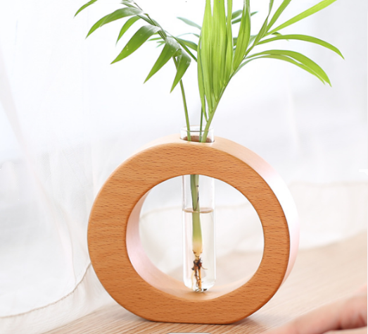 Beechwood Hydroponic Vase