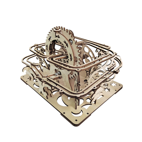 3D Hand-Cranked Wooden Puzzle