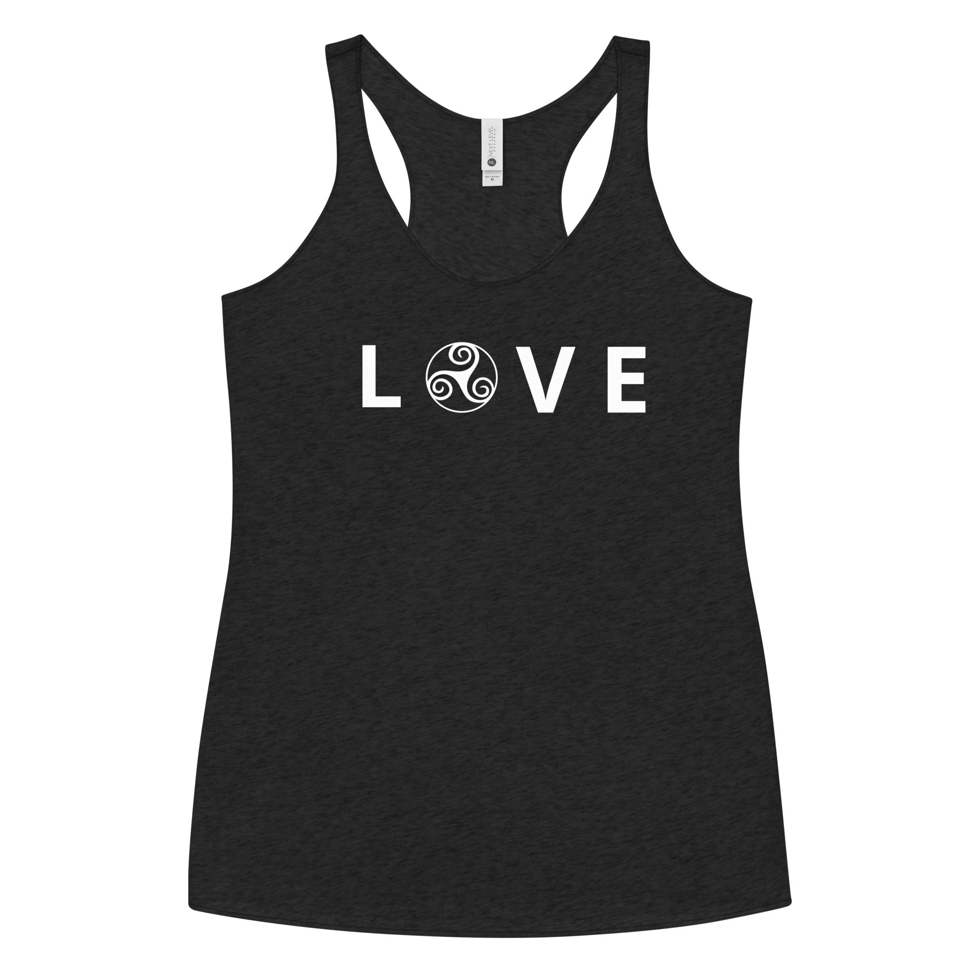 Women's LOVE Racerback Tank